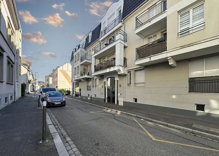 アパート Joli 3p Avec Terrasse Et Garage Proche Centre ストラスブール